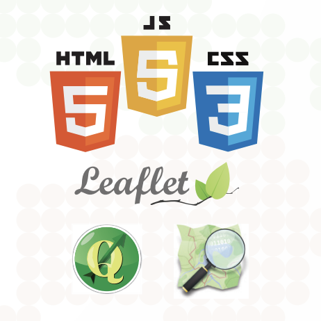 HTML, CSS, Javascript, Leaflet
